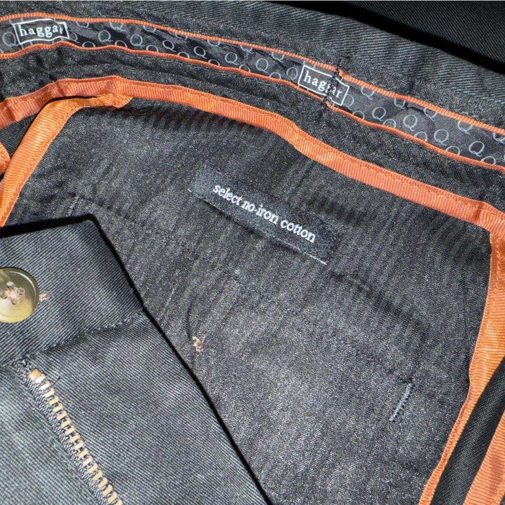 ✨ Haggar Men’s Black Uniform Pants - Picture 5 of 8